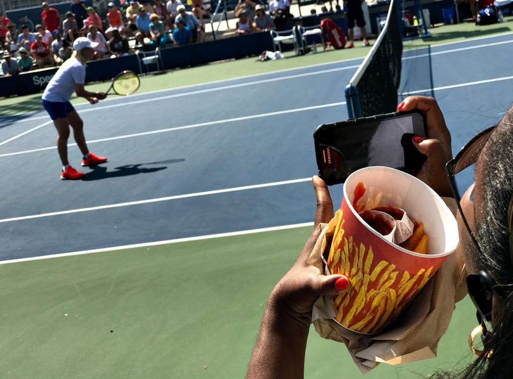 Ảnh chụp bằng iphone 7 plus tại giải tennis us open 2016 bởi landon nordeman - 29