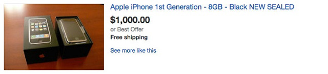  iphone 2g cổ lỗ sỉ có giá tới 190 triệu đồng - 1