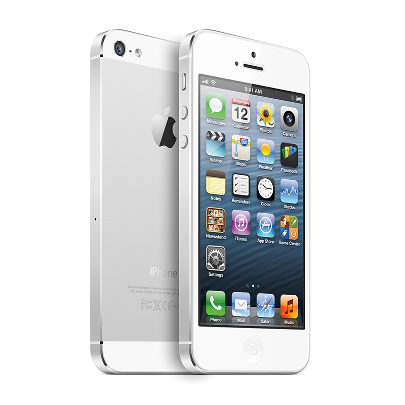 iPhone 5 16G - Lock- Trắng - 99%