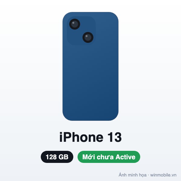 iPhone 13 - 128G - New chưa Active