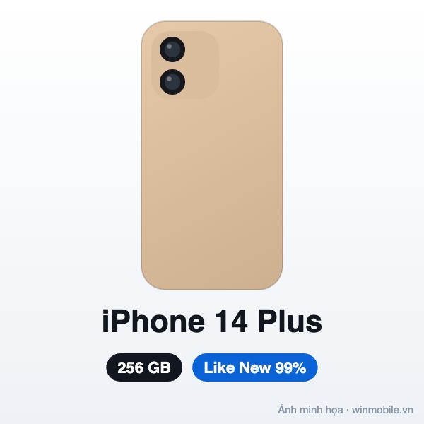 iPhone 14 Plus - 256G - Like New 99%