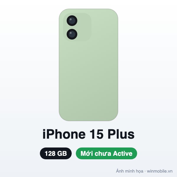 iPhone 15 Plus - 128G - New chưa Active