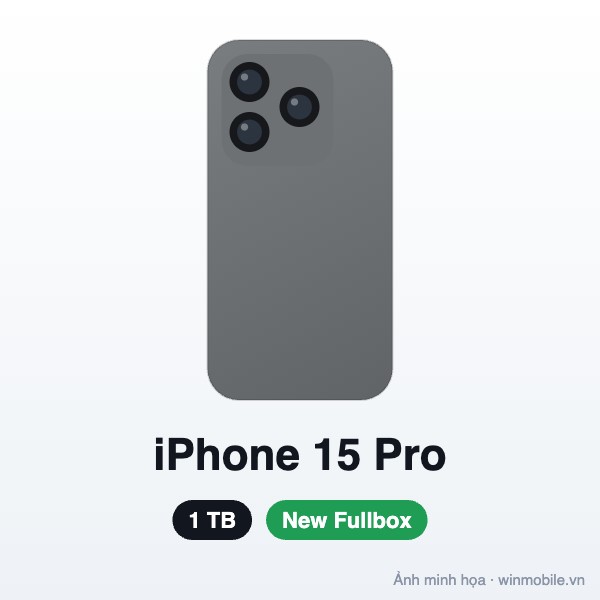 iPhone 15 Pro - 1TB - New Fullbox