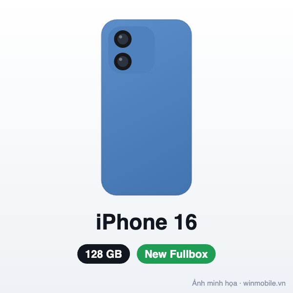 iPhone 16 - 128G - New Fullbox
