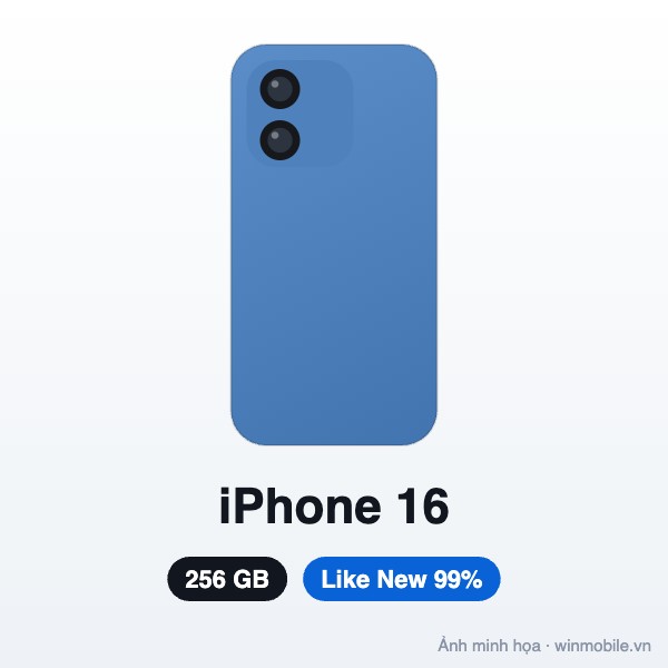 iPhone 16 - 256G - Like New 99%