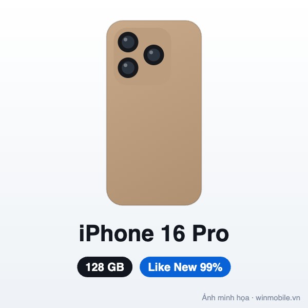 iPhone 16 Pro - 128G - Like New 99%