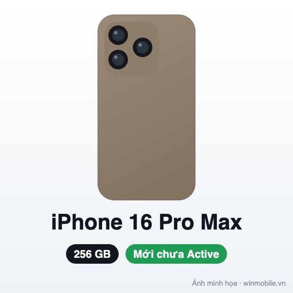 iPhone 16 Pro Max - 256G - New chưa Active