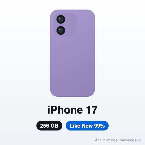 iPhone 17 - 256G - Like New 99%