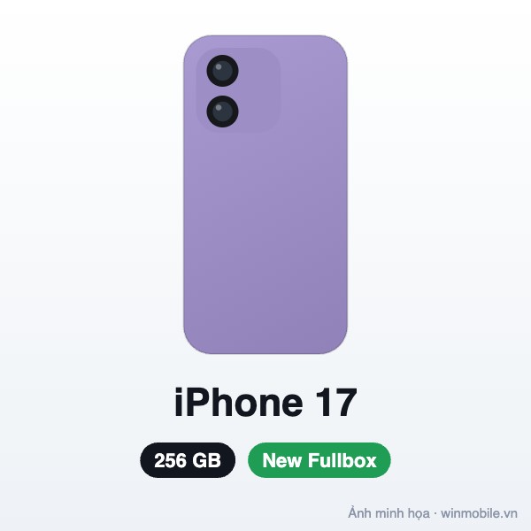 iPhone 17 - 256G - New Fullbox
