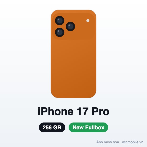 iPhone 17 Pro - 256G - New Fullbox