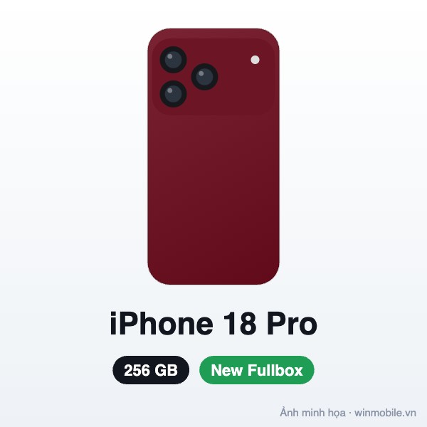 iPhone 18 Pro - 256G - New Fullbox