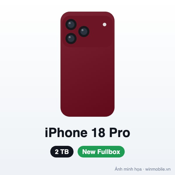 iPhone 18 Pro - 2TB - New Fullbox