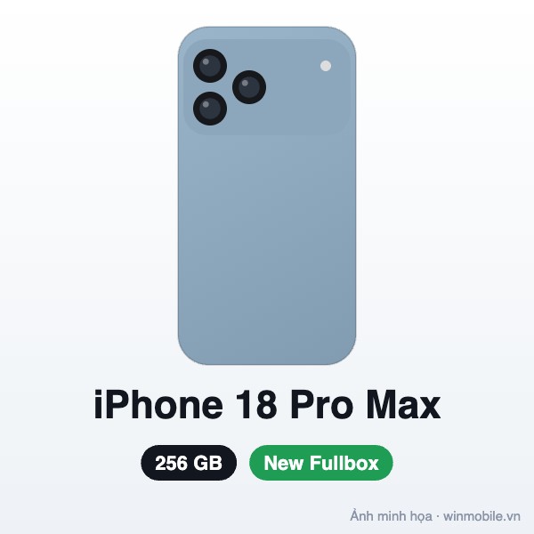 iPhone 18 Pro Max - 256G - New Fullbox