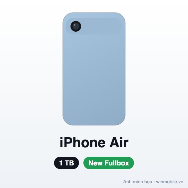 iPhone Air - 1TB - New Fullbox