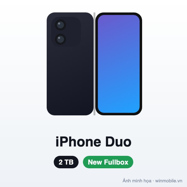 iPhone Duo - 2TB - New Fullbox